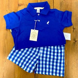 The Beaufort Bonnet Co polo and shorts set